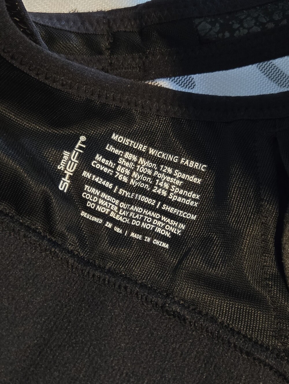 SHEFIT Ultimate Sports Bra - Black - Small - Picture 7 of 10